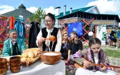 Фестиваль «Кымызмурындык» организовали в заповеднике Бозок
