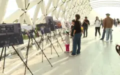 Фотовыставка о буднях полицейских прошла в Астане