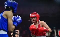 Назым Кызайбай пробилась в финал этапа Кубка мира по боксу в Астане