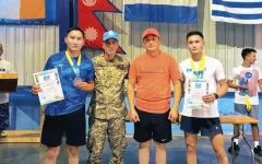 Настольный теннис объединил миротворцев