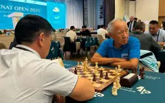 В Кокшетау завершился третий из пяти полуфиналов Открытого кубка Senat Open по шахматам