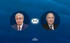 Токаев поздравил президента Алжира с Днем независимости