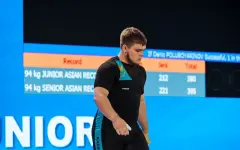 Казахстанский тяжелоатлет с рекордом завоевал «золото» на чемпионате Азии