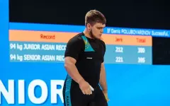 Казахстанец установил рекорд Азии и стал чемпионом на юниорском ЧА по тяжелой атлетике