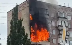 В Павлодаре пожар затронул шесть квартир в многоэтажке