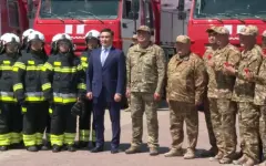Спасателей в Шымкенте обеспечили современной спецтехникой
