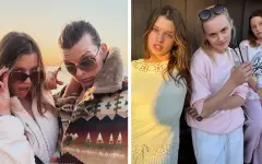 Милла Йовович показала, как и где отдыхает с мужем и дочерями