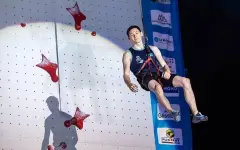 Казахстанец завоевал серебро этапа Кубка мира по спортивному скалолазанию
