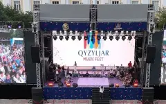 Международный фестиваль Qyzyljar Music Fest – 2025 прошел в Петропавловске