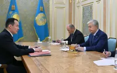 Глава государства принял председателя правления АО «НК «QazaqGaz»