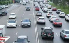 Новая схема движения по Кабанбай батыра в Астане из-за строительства LRT