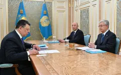 Глава государства принял вице-премьера Бозумбаева