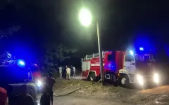 Стали известны подробности крупного пожара в Алматы