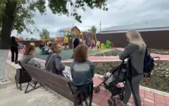 Скверы на месте разрушенных домов построили в Петропавловске