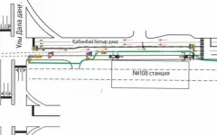 Строительство LRT: участок проспекта Кабанбай батыра частично перекроют