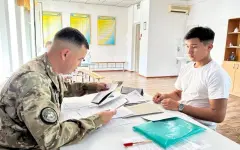 Отбор в военные вузы стартовал в Казахстане