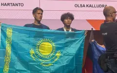 Медалистами олимпиады в Испании стали казахстанские школьники