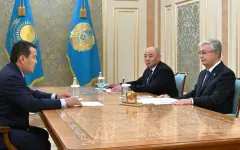 Глава государства принял председателя Высшей аудиторской палаты