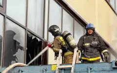 Огнеборцы объяснили сложность тушения пожара на рынке в Астане