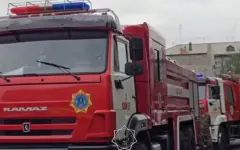 При пожаре в многоэтажке в Семее спасены 40 человек