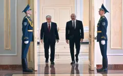 Токаев и Алиев обсудили предстоящую встречу