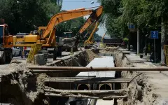 Почти на месяц полностью перекроют участок улицы Яссауи в Алматы