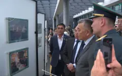Фотовыставку ко Дню пограничника открыли в Астане