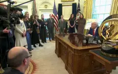 Рейтинг одобрения Трампа снизился до 38%