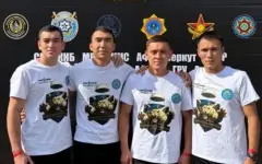 Десантники покорили сложнейшую полосу препятствий в Алматы