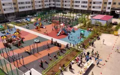 Десятки новых общественных пространств и дворов открыли в Астане