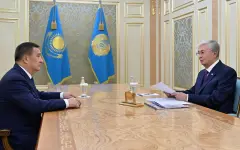 Глава государства принял акима Акмолинской области