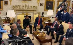 Трамп и Зеленский вновь встретились в Белом доме