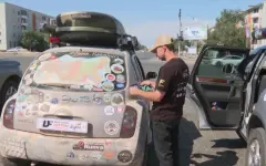 Международная автоэкспедиция стартовала в Ұлытау