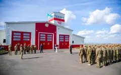 Пожарное депо открыли в Астане