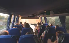 Рейсовый автобус сломался на трассе в Акмолинской области