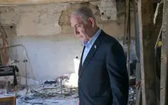 Нетаньяху прибыл в сектор Газа