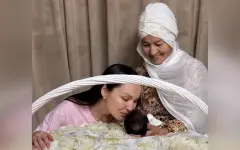Кайрат знает, что родила?: жаркие споры вызвала новая публикация жены Нуртаса с малышом