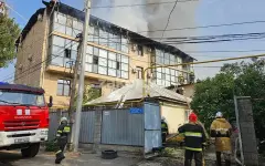 Пожар в Горном Гиганте в Алматы: появились подробности