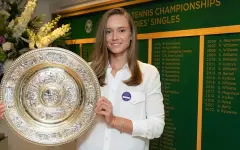 Елена Рыбакина продемонстрировала образ для вечеринки игроков на US Open