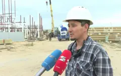 Новое пожарное депо строят в селе Карауылкельды