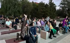 Эко-квиз провели на столичном Арбате
