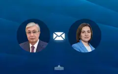Токаев поздравил Президента и народ Молдовы с Днем Независимости