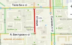 Участок улицы 67 закроют на ремонт в Астане
