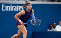 Теннисистка заплакала на US Open из-за бывшего возлюбленного