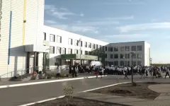 Новую школу открыли в селе Байконыс в ЗКО
