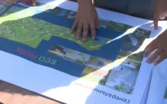 Экопарк создают в Шымкенте на месте мусорного полигона