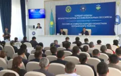 Первая сессия районной АНК состоялась в Жамбылской области