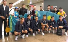 Сборная Казахстана по футболу прибыла в Бельгию