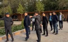 Замакима Алматы в 5 утра обошел ключевые объекты и дал поручения подрядчикам
