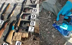 Похитители оружия во время «Кантара» задержаны в Алматинской области